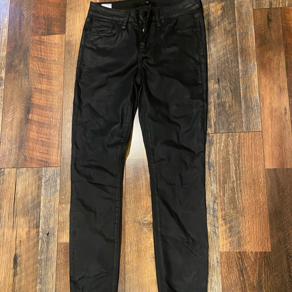Joes jeans black sheen